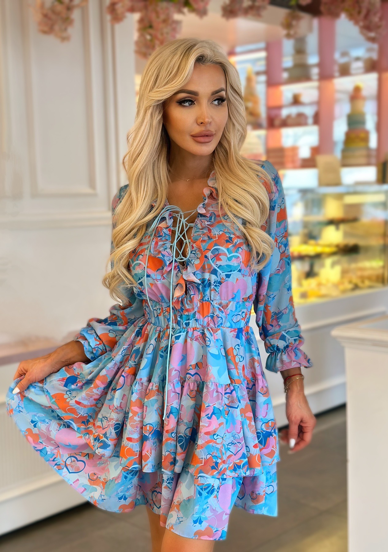 Blue Spring Dress